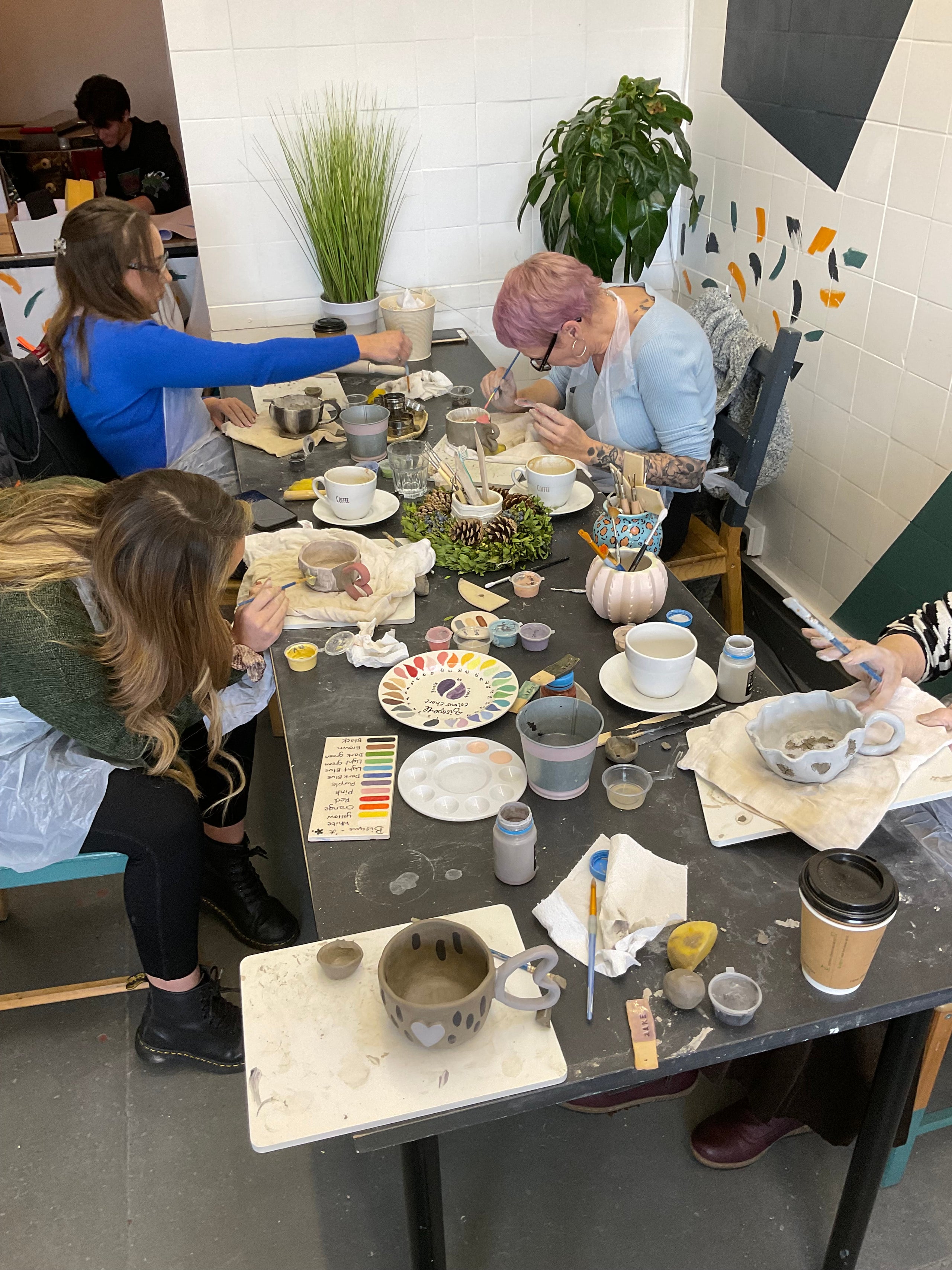 Clay Hand building July 16th Oxton Lets Get Creative